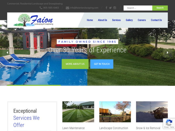 Faion Landscaping and Snowplowing