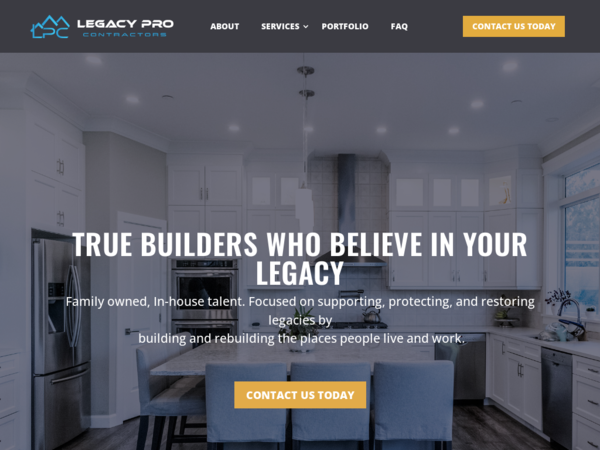 Legacy Pro Contractors Inc.