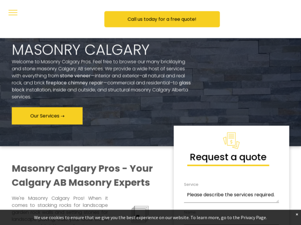 Masonry Calgary Pros