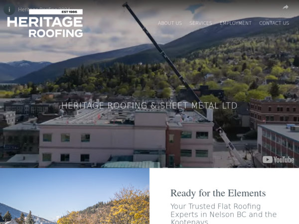Heritage Roofing & Sheet Metal Ltd