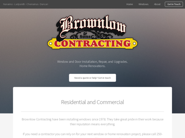 Brownlow and Sons Contracting