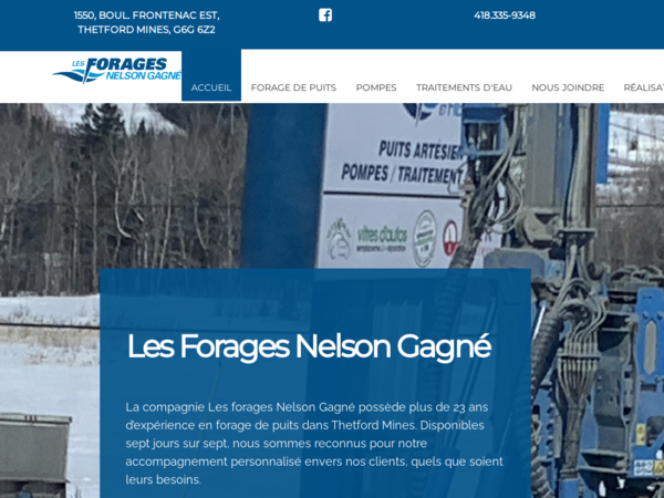 Pompes Et Filtration De Thetford Inc