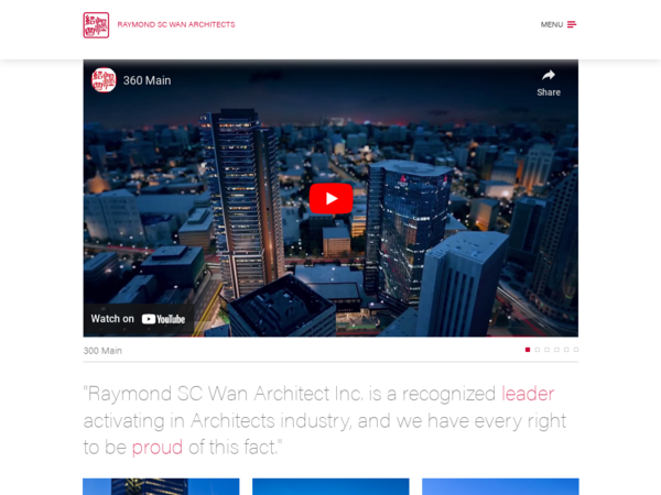 Raymond S C Wan Architect Inc
