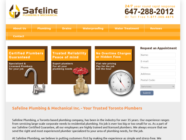 Safeline Plumbing & Mechanical Ltd