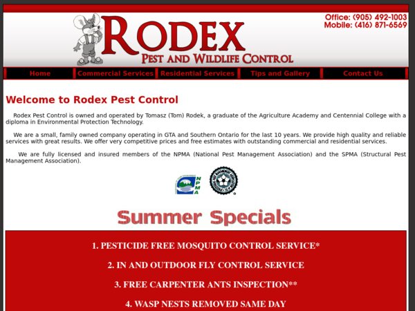 Rodex Pest Control