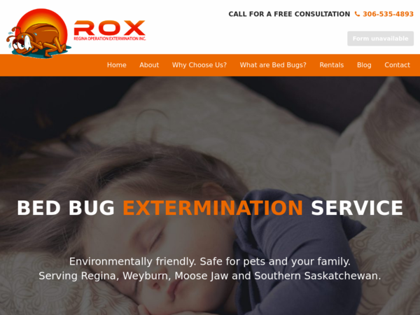 ROX Regina Bed Bug Removal