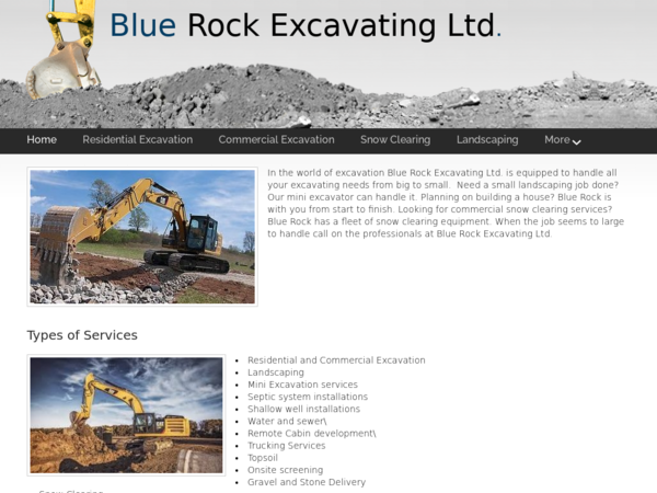 Blue Rock Excavating Ltd.
