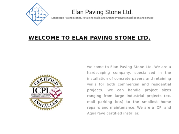 Elan Paving & Stone Ltd