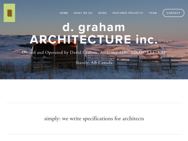 D. Graham Architecture Inc.