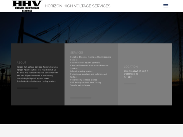 Horizon High Voltage Services