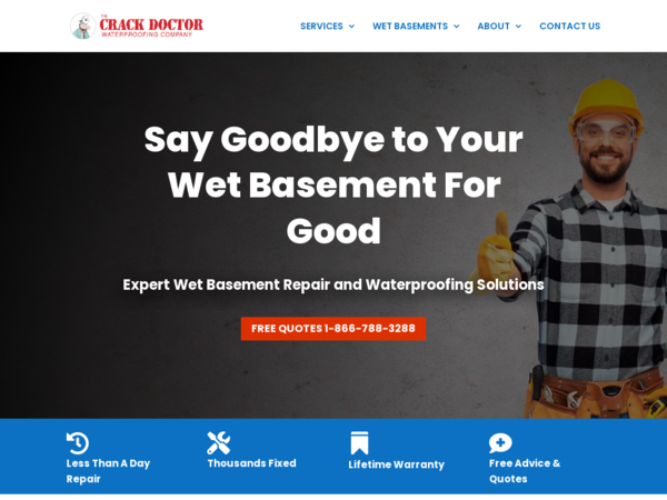 The Crack Doctor Waterproofing Company