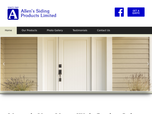 Allen's Siding Products