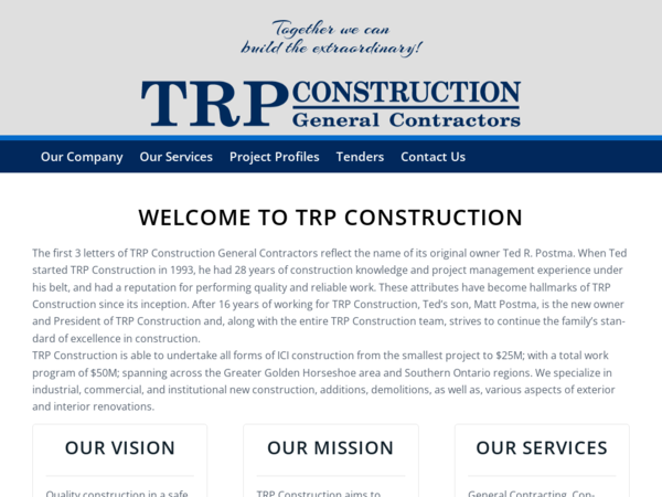 TRP Construction General Contractors