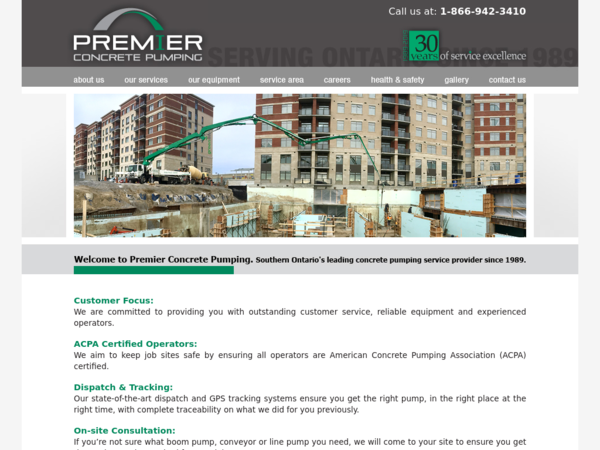 Premier Concrete Pumping