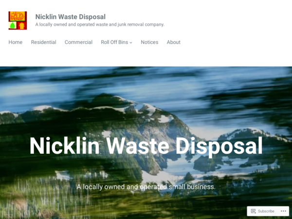 Nicklin Waste Disposal