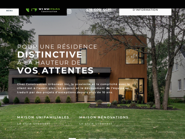 Construction Urbanext Inc.