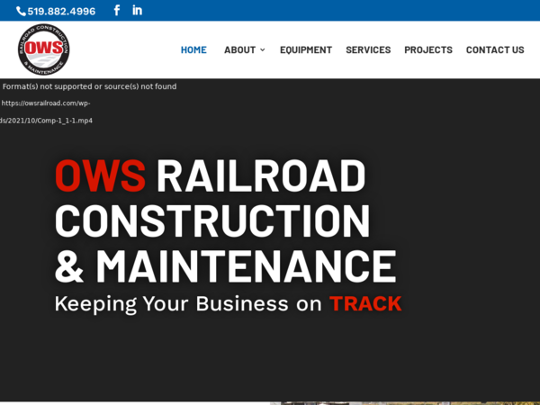 OWS Railroad Construction & Maintenance Inc.