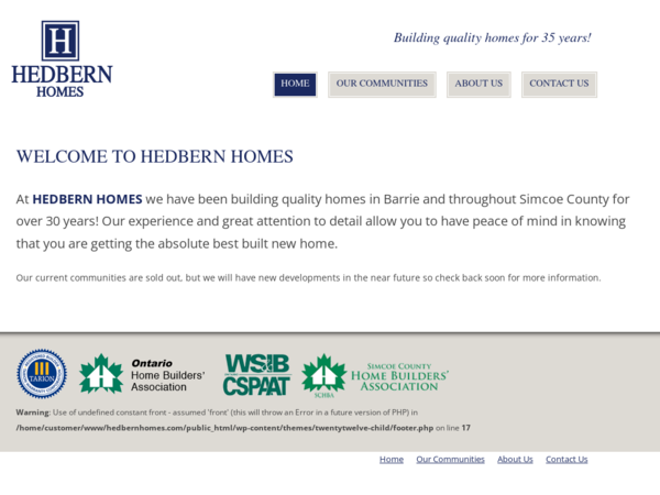 Hedbern Homes