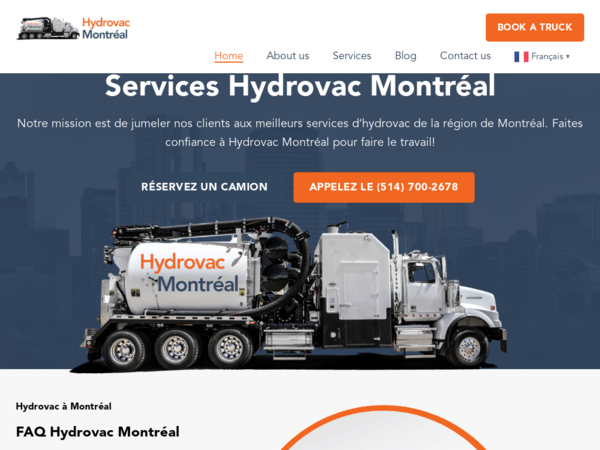 Hydrovac Montreal