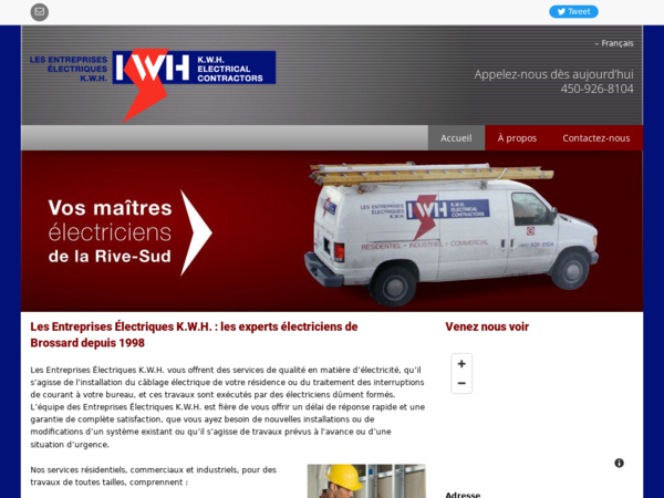 Entreprises Electriques KWH (Les)