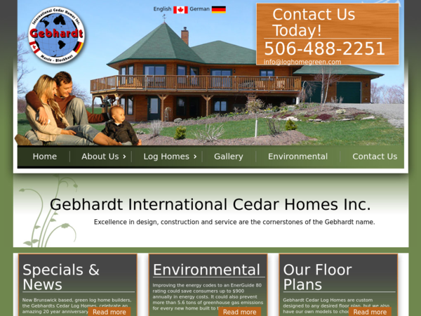 Gebhardt International Cedar Homes Inc