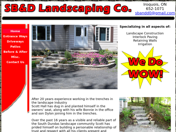 Sb&d Landscaping Co.