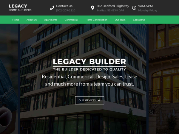 Legacy Home Builders Ltd