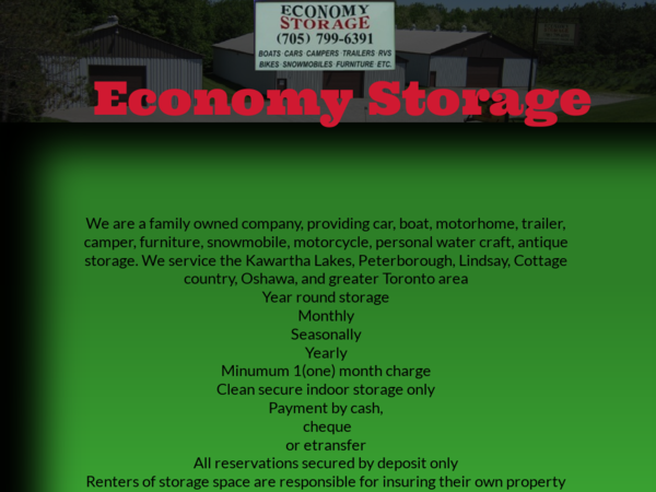 Economy Storage