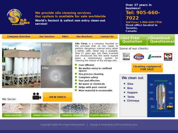 Silo Clean International Inc