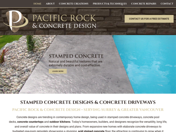 Pacific Rock & Concrete Design