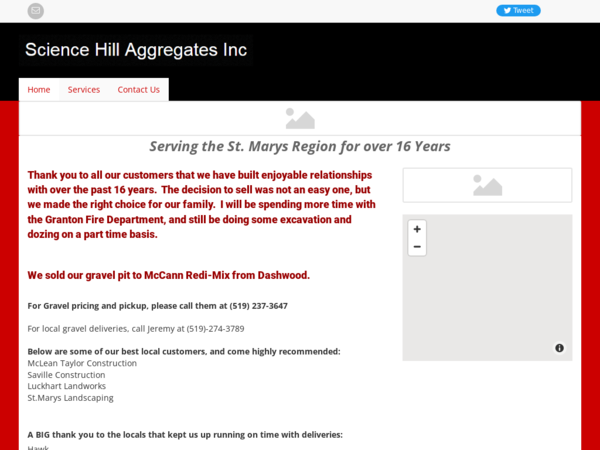 Science Hill Aggregates Inc