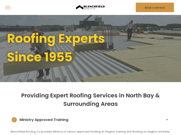 Blanchfield Roofing Co Ltd
