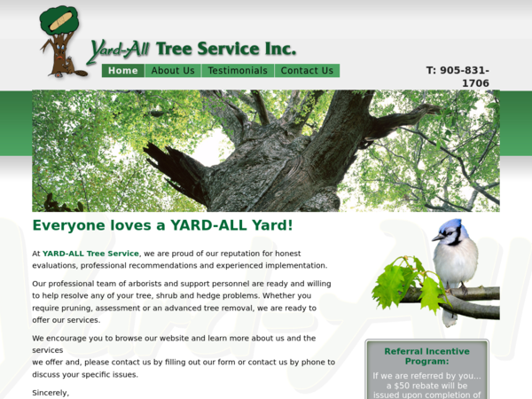 Yard All Tree Service Inc.