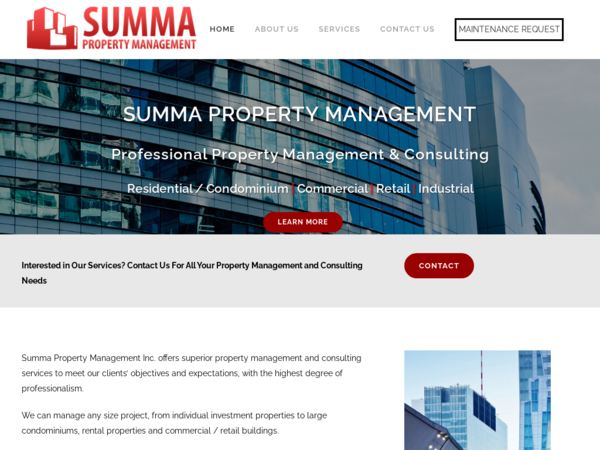 Summa Property Management Inc