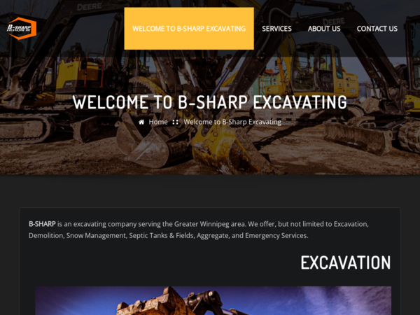 B Sharp Excavating Inc