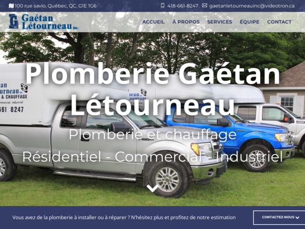 Plomberie Gaétan Létourneau Inc.