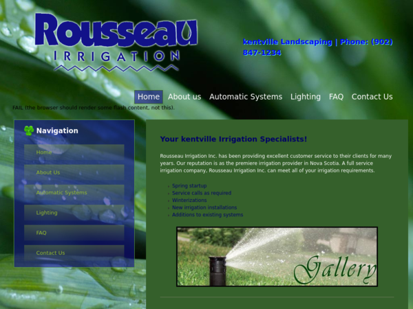 Rousseau Irrigation