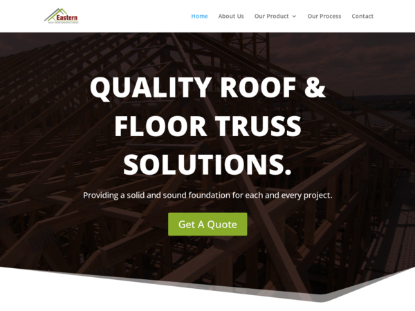 Eastern Roof & Floor Truss Manufacturing Grandfalls Windsor