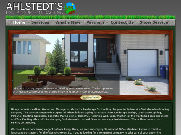 Ahlstedt's Landscape Contracting