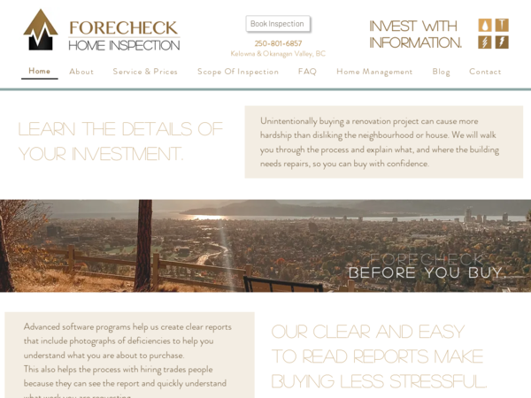 Forecheck Home Inspection