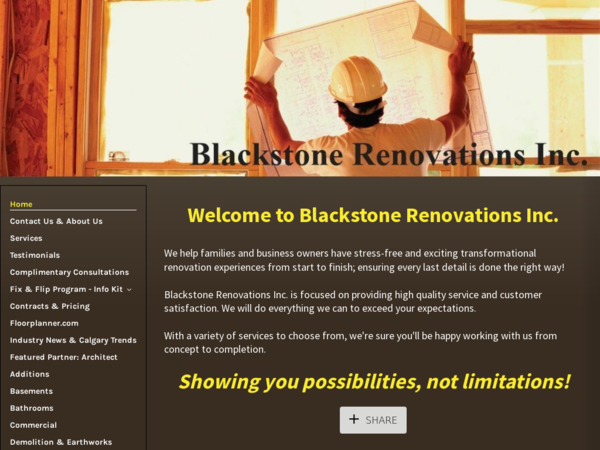 Blackstone Renovations Inc.
