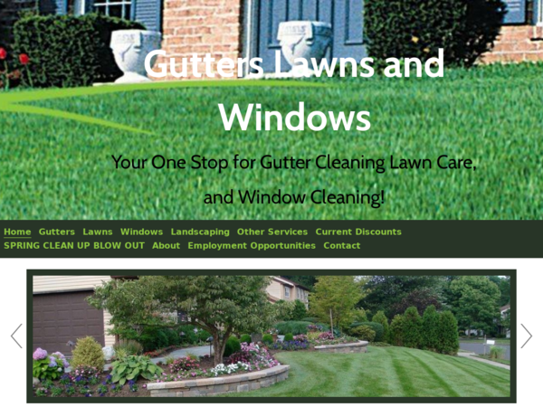 Gutters Lawns and Windows