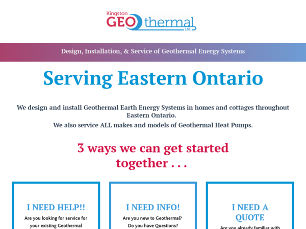 Kingston Geothermal Ltd