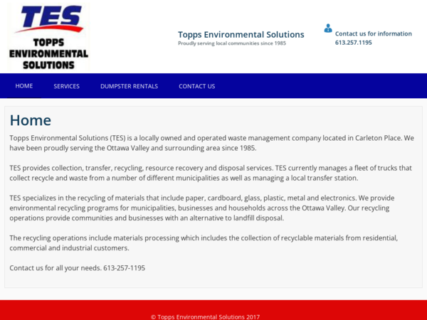 Topps Waste Management