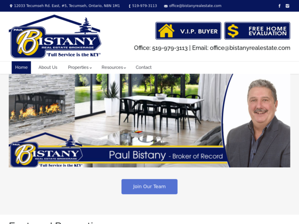 Paul Bistany Real Estate Broker