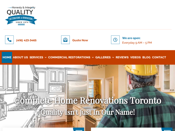 Quality Restorations + Renovations Co Toronto