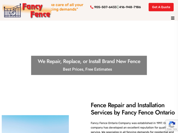 Fancy Fence