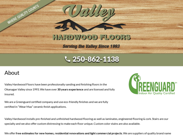 Valley Hardwood Floors