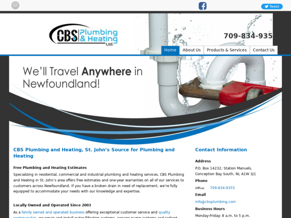 CBS Plumbing & Heating Ltd.