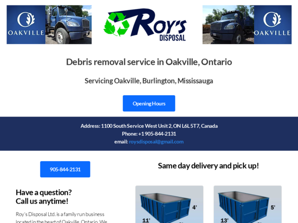 Roy's Disposal Inc.